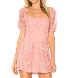 Free People Be My Baby Mini Dress